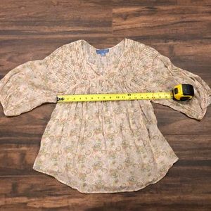 Anthropologie dil blouse, size XS